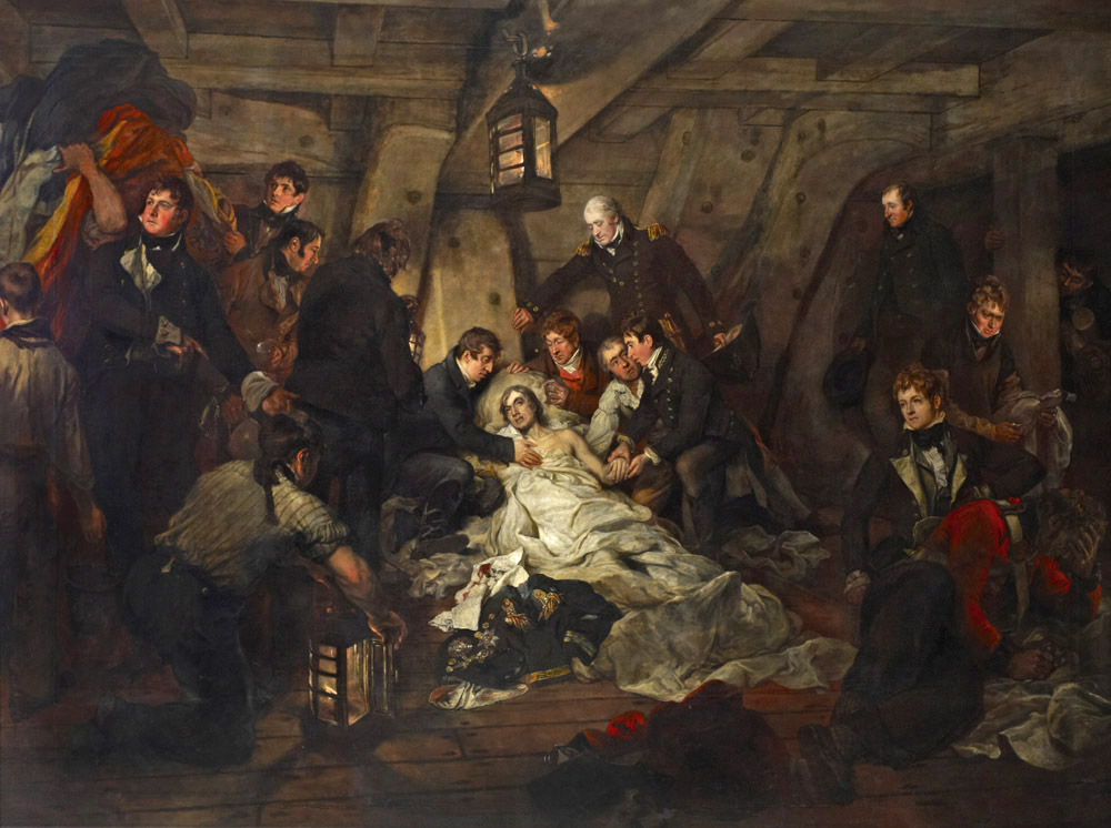 Death of Nelson, from the Royal Maritime Collection