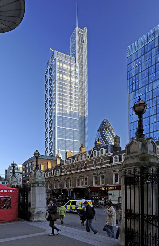 Heron Tower from Liverpool St Station, for Architects KPF