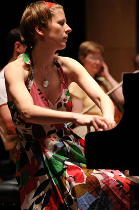 Sarah Nicholls performing at Queen Elizabeth Hall