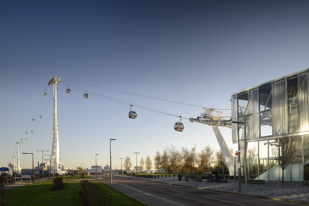 Emirates Cable Car London, Wilkinson Eyre