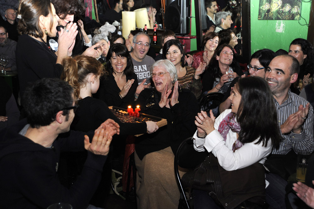 Cookie Giannotti celebrates her 86th birthday